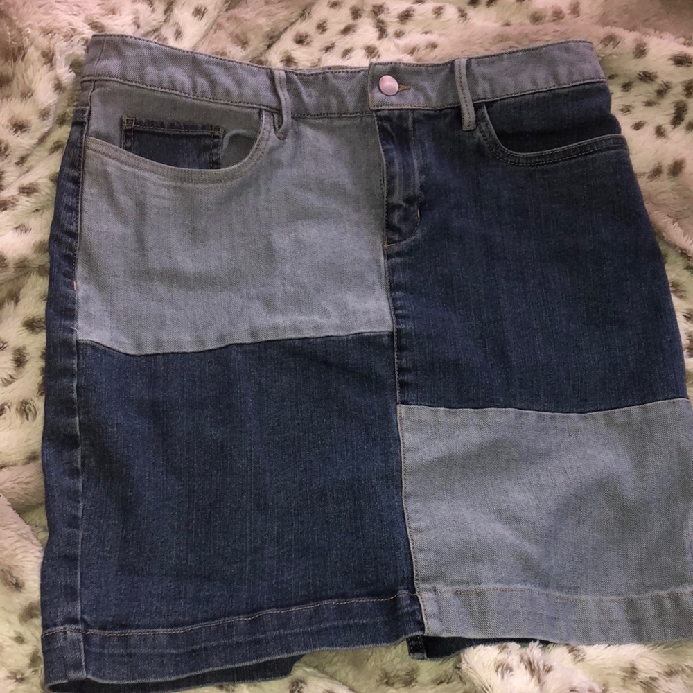 Jean skirt